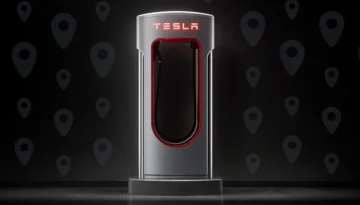 Photo of Tesla Supercharger stall