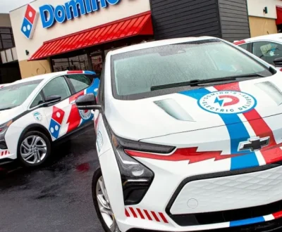Photo of Domino's Chevy Bolt EVs