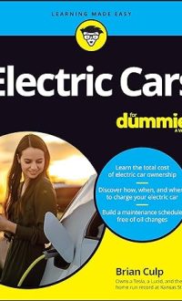 Cover of the book, Electric Cars for Dummies, by author Brian Culp, available from Drive Electric Dayton.